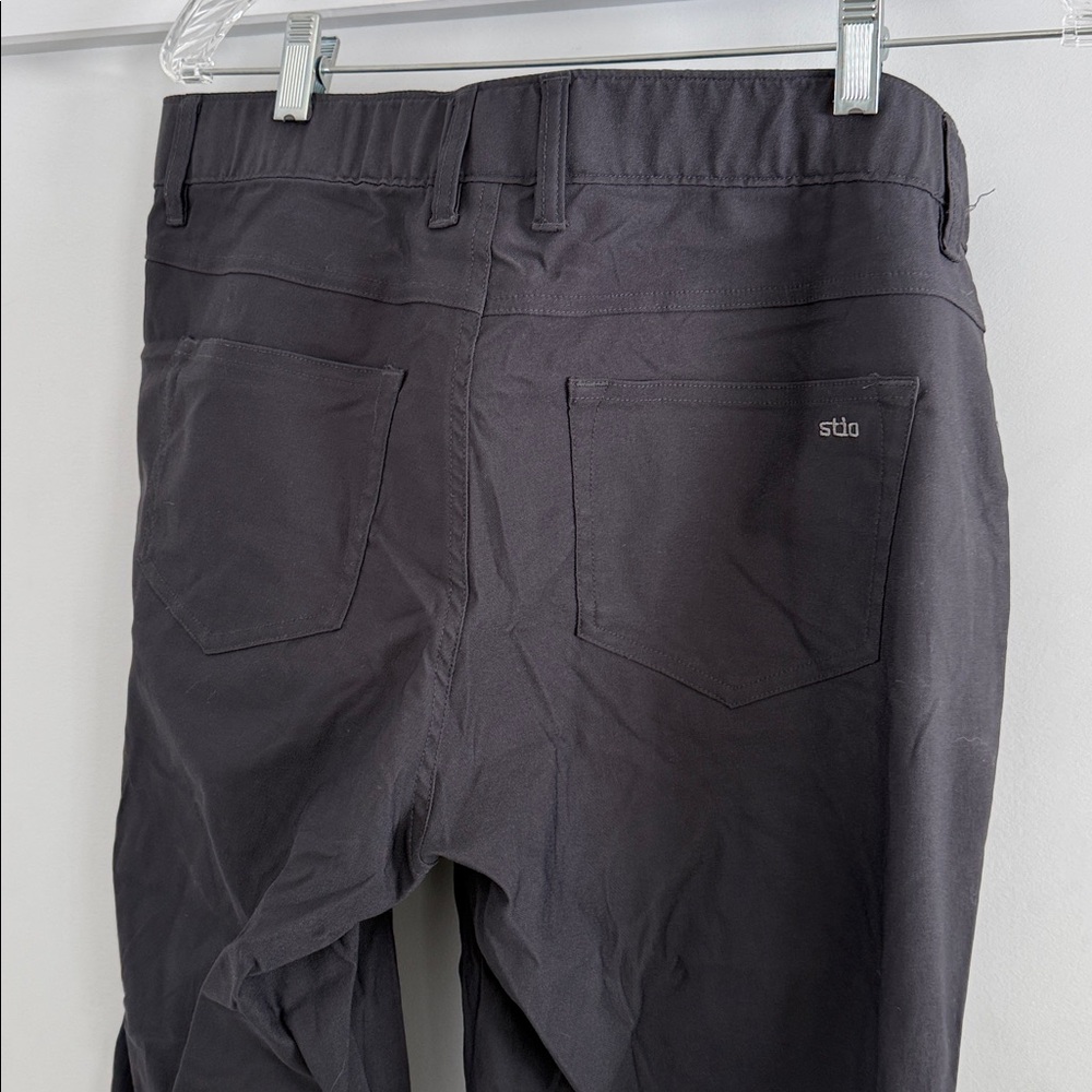 Stio Charcoal Gray Pants 12 women nylon spandex